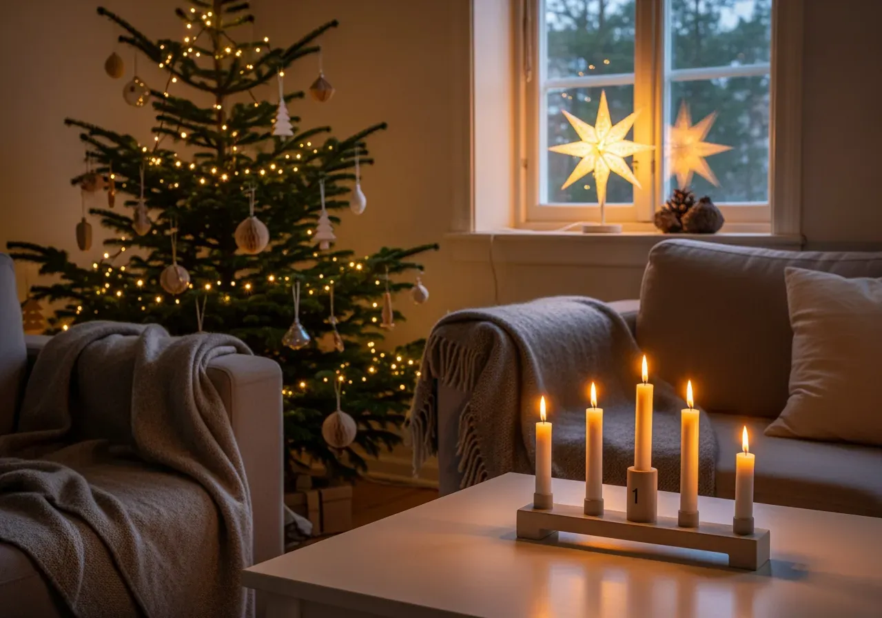 Lyxiga julgransstjärnor för toppen