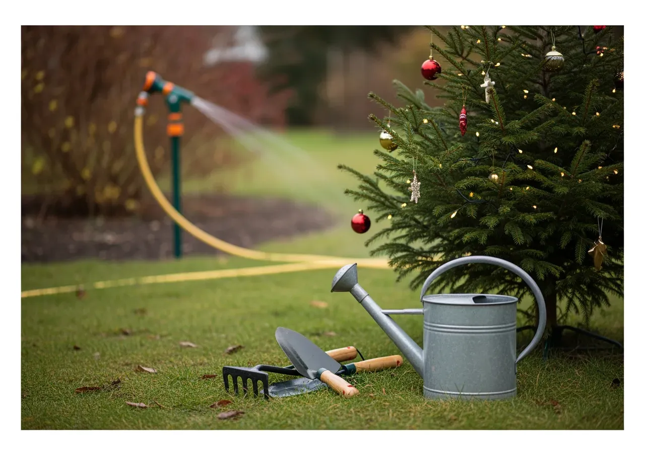 Pynta liten gran i små utrymmen